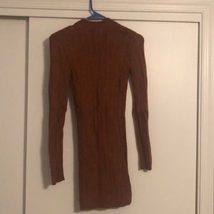 Brown Knit Dress (M) by Forever 21 (WORN ONCE)